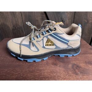 NEW RBX Men's‎ Tan Blue Trail Running Shoes Sneakers Size 10